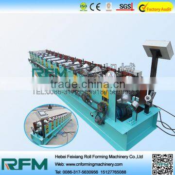 FX Steel Sheet Roof Ridge Tile Leveling System Cold Roll Forming Machine