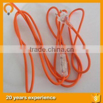 Plastic Wire Lamp Holder,switch,european Plug Adaptor European Plug Line photo-3