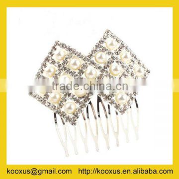 Rhinestone wedding hair comb