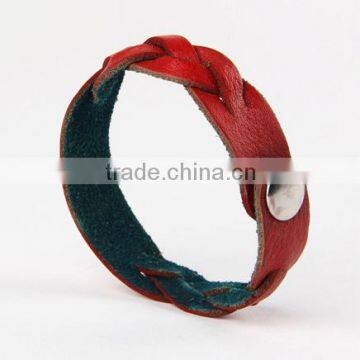 female simple genuine Leather Rope Bracelet