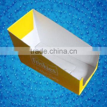 Trapezoidal display carton with cheap price