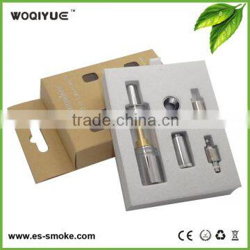 New pen type electronic cigarette custom vaporizer pen with one body for oil& wax& dry herb(3-in-1 G-Chamber)