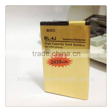 Rechargeable gold Battery BL-4J for nokia C6 C6-00 C6-02 C6-01 battery