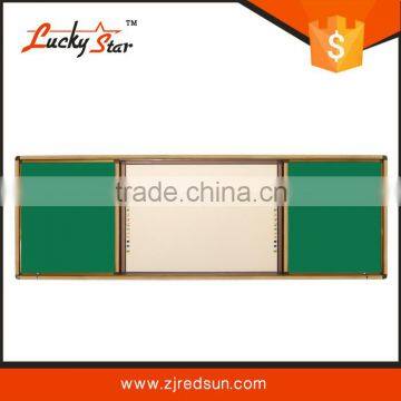 portable sliding finger touch interactive whiteboard for classroom supporting finger touch