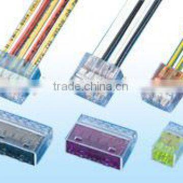 Push-In Wire Connectors(Double) factory supply LED wire terminal
