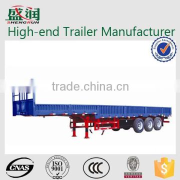 2015 New 1000mm height side wall cargo semi trailer