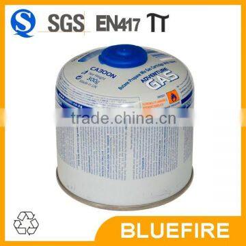 Butane Gas Cartridge Canister With Screw Valve in Size 230g 450g