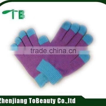 Girls Jacquard Winter Gloves