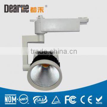 Factory Shenzhen COB Type LED Track light 35W LED Track Spot light ac85-265v