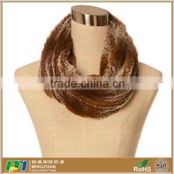 Women Winter Warm Faux Fox Fur Neck Scarf Collar Wrap Shawl