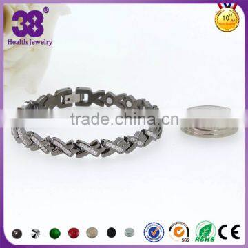 High quality stainless steel sterling silver bracelet