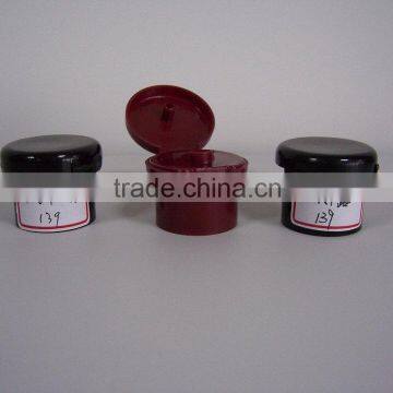 28mm plastic purple flip top Plastic cap