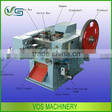 High working efficiency nail making machine in China, China supplier steel nail produce machinery