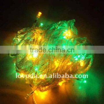 color changing led christmas light / led string light for christmas LFD-100RGB Any color available!!!