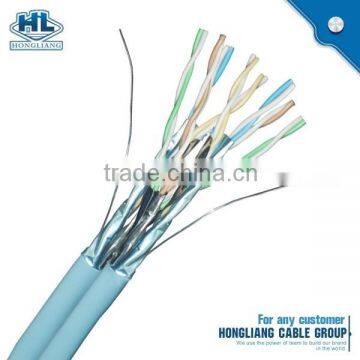 copper clad steel conductor PVC insulation 2x1x0.50mm Cat5 Cat5e cat3 Network Cable