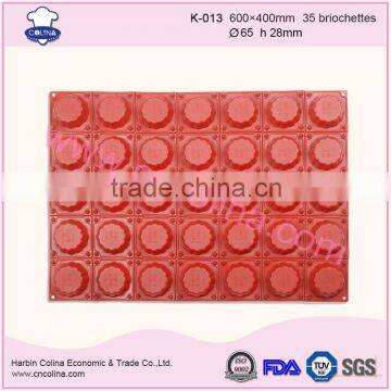 Flower Shape Removable Silicone Cake Mold Baking Tools Cake Pan photo-2