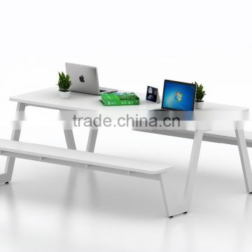 Cheap conference table/white special meeting table