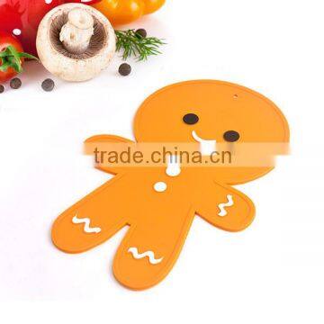 Heat resistant cartoon silicone cooking baking mat