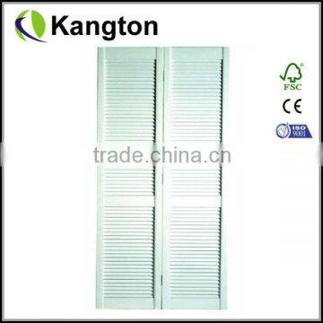 solid wooden shutter door louver shutter