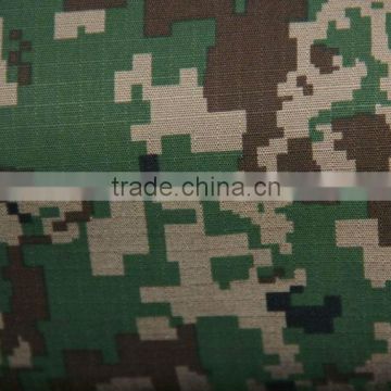 High quality T/C camouflage coated printed fabric