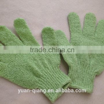 newest skin care exfoliating non- allegic body cleaning glove