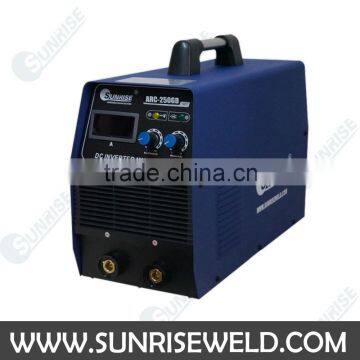 ARC-250GD IGBT DC Inverter Welding Machine double voltage with free electrode holder & earth clamp