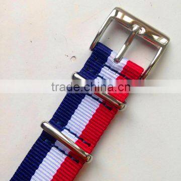 Custom Blue White Red Changeable Watch Strap