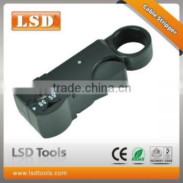 LS-312B Coaxial cable stripper RG58 RG59 RG6 cable stripping machine manual tool manufacturer