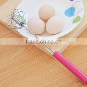 Stainless steel miracle whisk tools rotating egg whisk egg beater frother milk