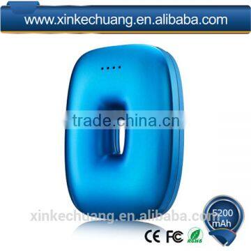 Guoguo 2016 New Design Colorful Portable Donuts Power Bank 3600 MAh for Iphone7