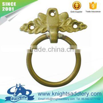 Solid brass Rings Tie Down Ring Cied Ends Saddle Hardware