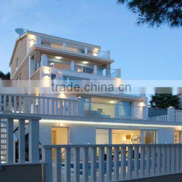 High level villamodular homes prefab house luxury steel villa