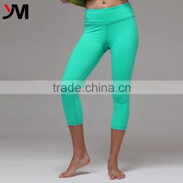 Women Workout Fitness Clothing Gym Wear Pocket Long Capri Leggings