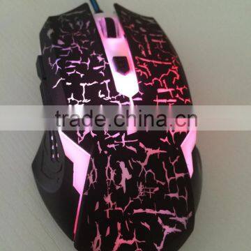 Changing Multi-Colour gaming mouse 2400DPI game mouse