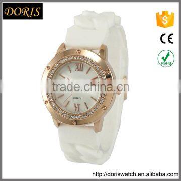 New models in the Doris Watch store alloy case silicone band fashion quartz wowmen watches on the alibaba