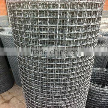 manufacture 201 crimped wire mesh for barbecue factory manufacture galvanized steel crimped wire mesh