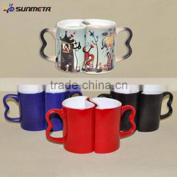 Hot Sale New Couple Sublimation Color Changing Mugs (SKB-05S)