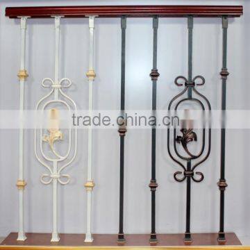 Manufacturer Alibaba wholesales outdoor iron stair prices, stair railing design, stair handrail wall mounted