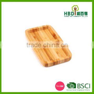Hot Selling Fashion Bamboo Food Dish Sauce Boat