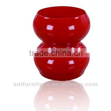 New design high gloss finishing fiberglass stool