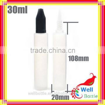Empty plastic bottles for liquid with essential oil dropper bottles for 30 ml unicorn bottle with childproof cap