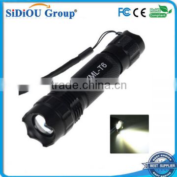 UltraFire XM-L T6 1000 Lumens Waterproof Mini LED Flashlight Torch