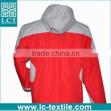 2016 Trending Hot Products Cheap Employees Uniform Windbreaker Jacket With Hood photo-4