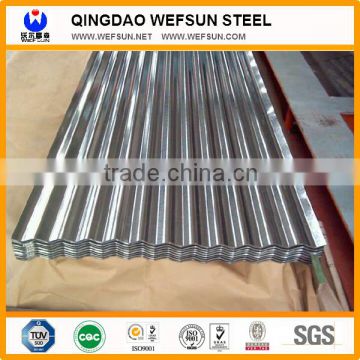 Wefsun galvanized corrugated steel plate for promotion