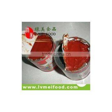 Delicious Canned Tomato Paste with Brix 28%-30%