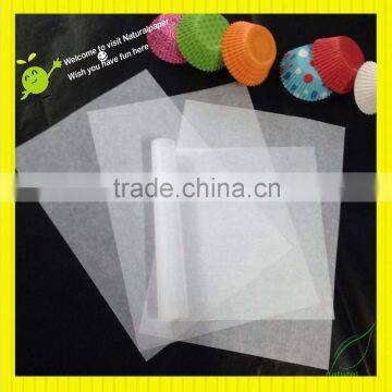 bleached white glassine paper for food bags making in roll