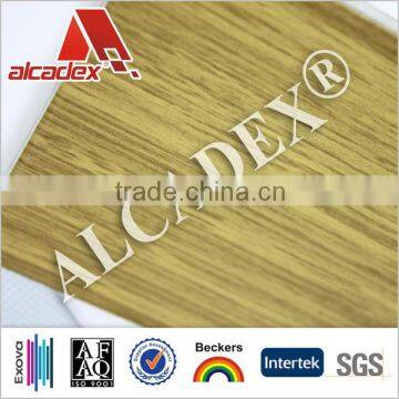 Aluminum Wood Composite Panel Colour Coated Plastic Panel Acp