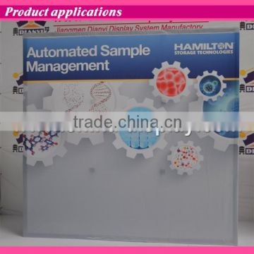 innovative tension pop up display