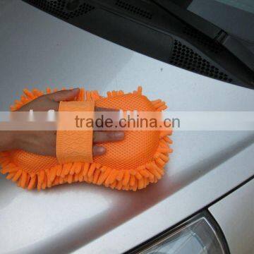 Chenille microfiber mitten/car wash mitt