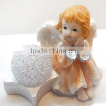 Popular ceramic angel,Reading little angel,guardian angel